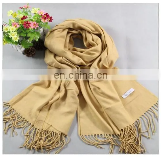 Lady Solid Color Winter Warm Shawls photo-3