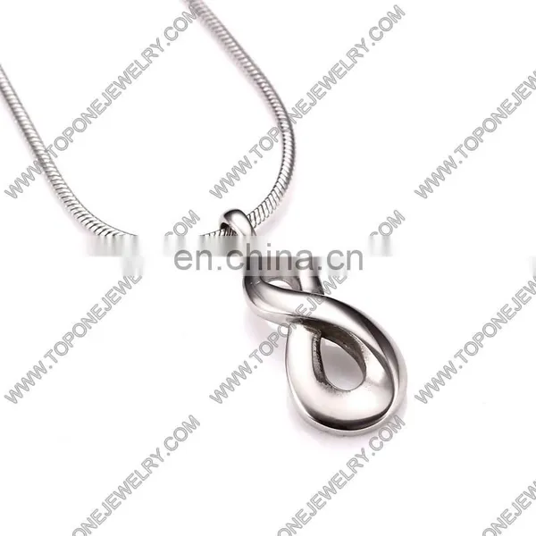 Cheap Wholesale Stainless Steel Infinity Women's Charms Necklaces Wedding Jewelry Gifts photo-2