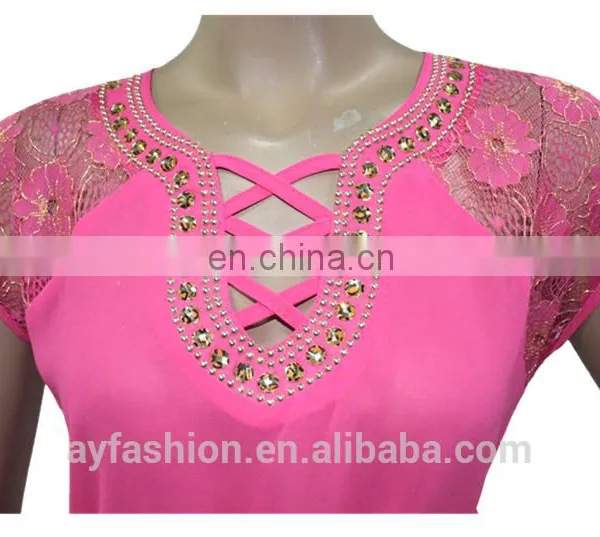 Hollow Out T Shirt With Wholesale Price Woman Designer Shirt photo-6