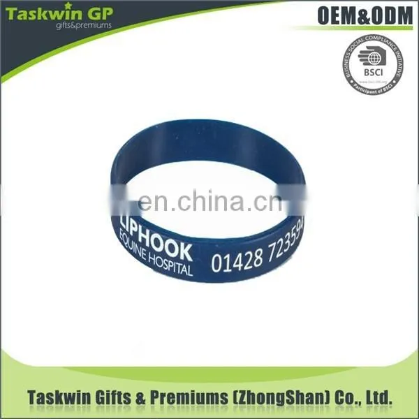 Hot Sale Custom Hand Bracelet Silicone Wristband Rubber Bracelet photo-2