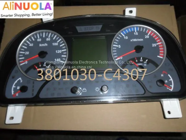 Dongfeng tianlong instrument cluster 3801030-C4307 Auto Meter