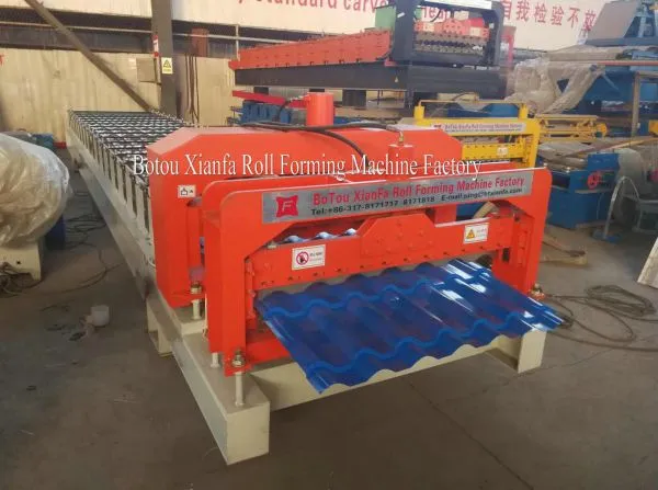 Stepped Tile Corrugated Roof Making Machine photo-4