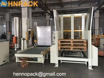 Factory Direct Sales Automatic Pallet Stacker/In-line Auto Pallet Dispenser & Collector/Pallet Stacking Machine photo-4