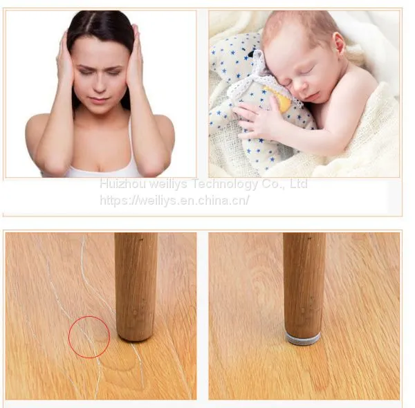 Self Adhesive Pads Self-stick Protective Furniture Felt Pad for Chair Legs photo-4