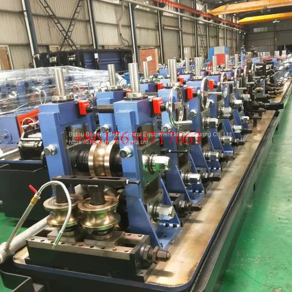 Automatic Equipment Carbon Steel Erw Welded Pipe Tube Machine photo-3
