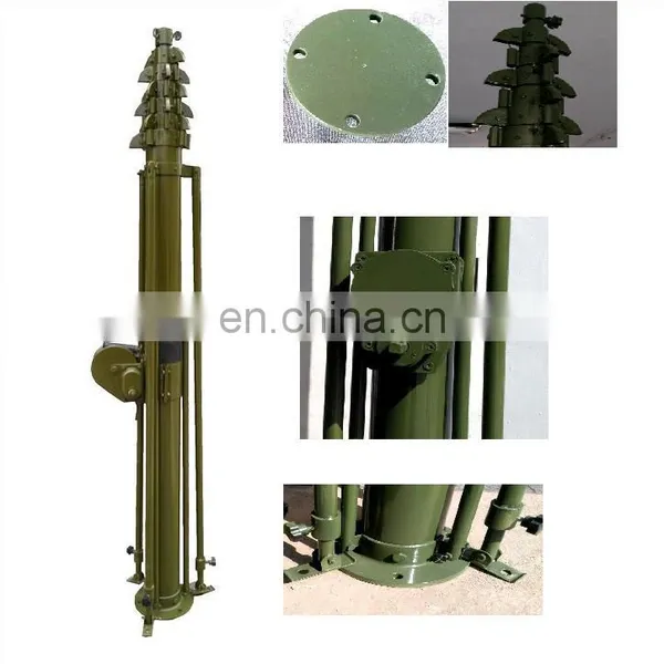 12m to 20m Silent Operation Elevated Mast Photography for Sports Grounds photo-3