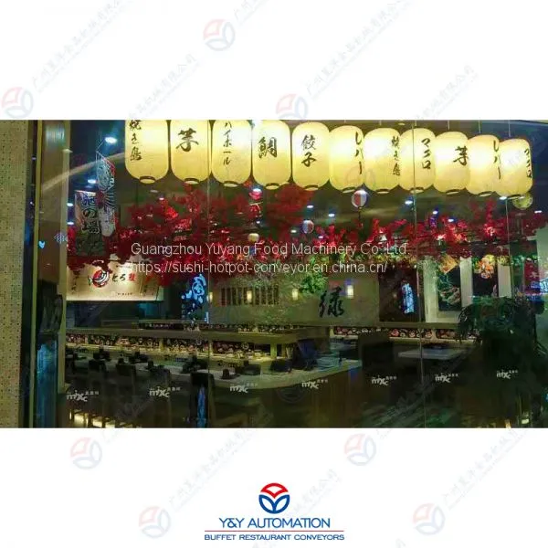 Rotary Sushi Conveyor Belt System With Intelligent Food Delivery System photo-3