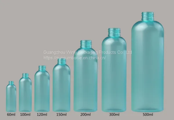 Guangzhou Custom Shampoo Shower Gel PET Plastic Botle