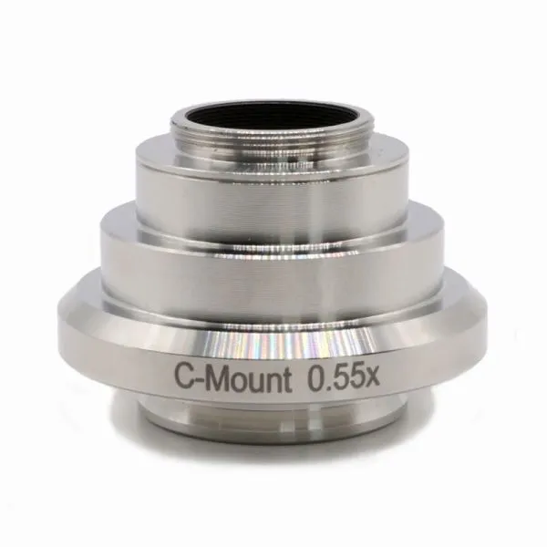 0.35X 0.55X 0.7X 1X Standard Reduction Relay Lens Microscope Camera C-mount Adapter for Leica Trinocular Microscope photo-5