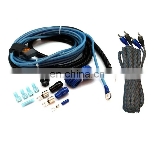 4 Gauge Car Amplifier of Subwoofer Line Outfit Wire Power Amplifier Installation Cables photo-6