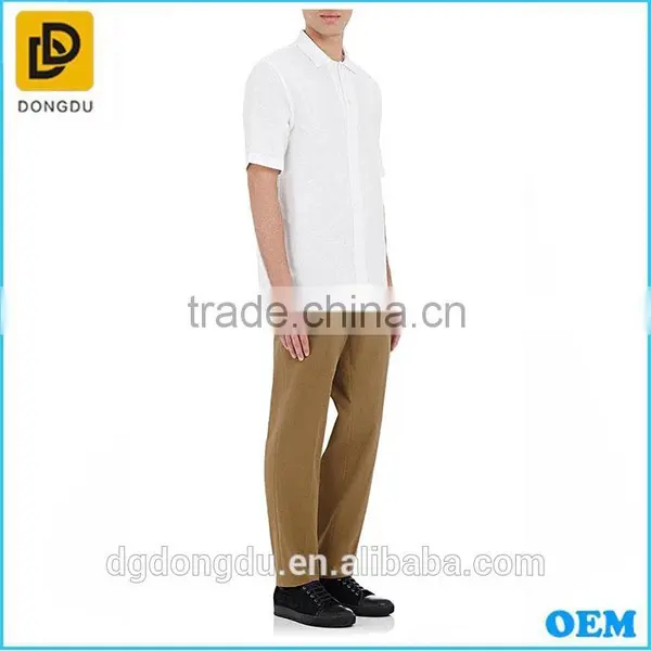 2016 Custom Mens Yellow Plain Long Thai Harem Pants From Alibba Mens Clothes Factory photo-3