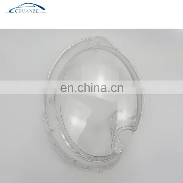 HOT SELLING Transparent Headlight Glass Lens Cover for R56