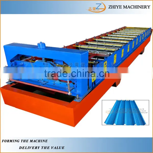 Trapezoidal Tile Sheet Roof Wall Panel Cold Forming Machine/Used Metal Roof Sheet Roll Forming Machine photo-4
