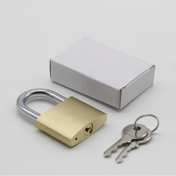Waterproof Good Quality Safety Cheap Hot Sale 50mm Thin Type Brass Padlock photo-5