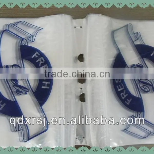Fast Food Saddle Zipper Top Bags for Fresh Deli Ziplock Bags Resealable Bags Plastic Food Bags photo-5