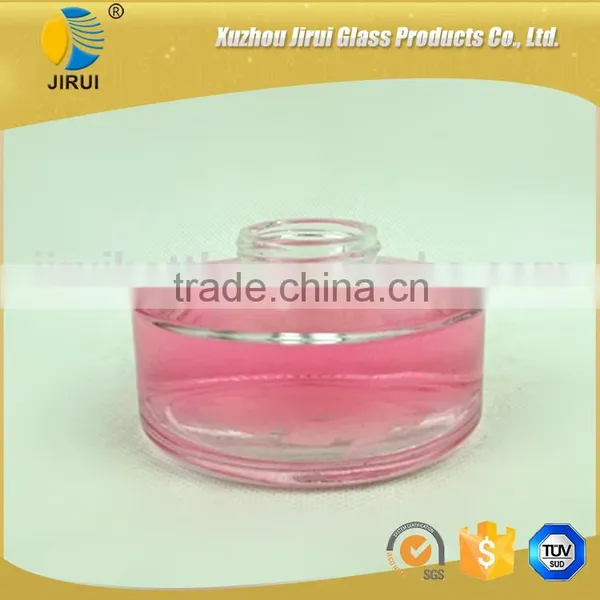 100ml Flat Round Diffuser Glass Bottle photo-2