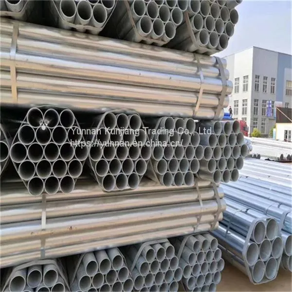 Yunnan Galvanized Steel Pipe Wholesale Q235 Hot Dip Galvanized Steel Pipe Greenhouse Vegetable Steel Pipe Specifications Are Complete photo-2