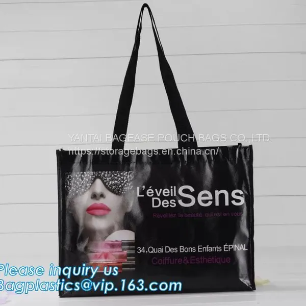 Heavy Duty Grocery Tote Bag, Royal Blue Large & Super Strong, Reusable Shopping Bags With Stand-up PL Bottom, Bagease photo-3