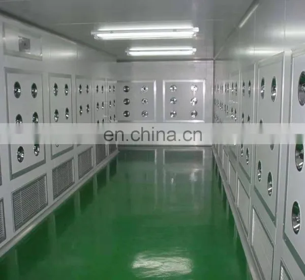 Hospital Medicine Airshower Manufacturing Sliding Stainless Steel Cleanroom Air Shower photo-4