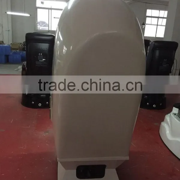 2016 White Egg Shape With Pink Massage Seat Pedicure Chair photo-3