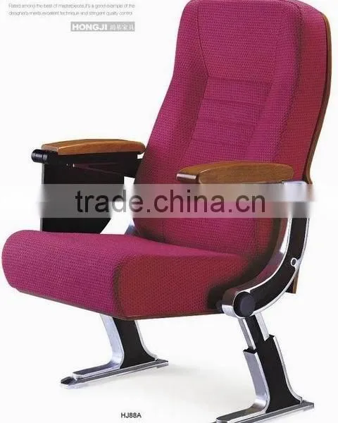 Aluminium Alloy Leg Auditorium Seating With Writing Tablet HJ88A-L photo-2