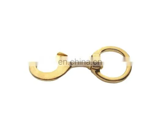 JRSGS Quick Snap Swivel Round Eye Bronze Casting Brass S0244 photo-4