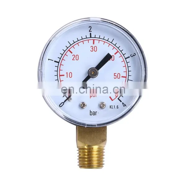 HOT SELL Ex Factory Price High Precision Stainless Steel Dry or Oil Filled Pressure Gauge photo-2