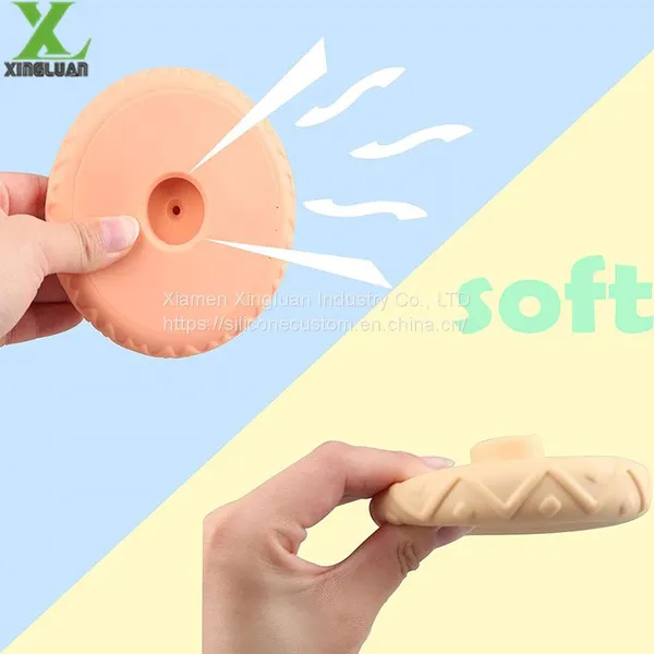 Toddlers Sensory Educational Montessori Baby Silicone Blocks - Developmental Teething Learning Stacker photo-2