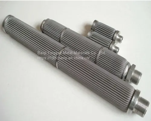 Pleated Sintered Mesh Filter Improves Filtration Efficiency photo-2