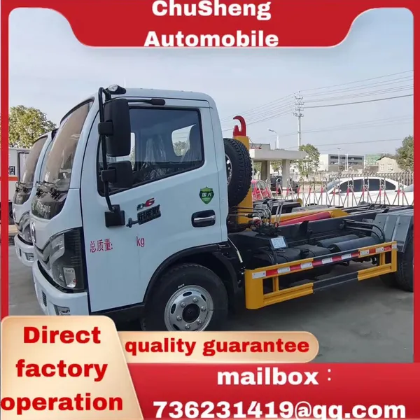 Hook Arm Garbage Truck