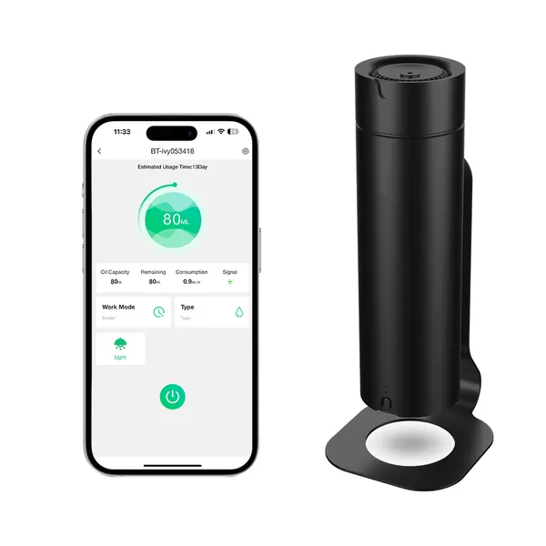 Accept Custom Logo Essential Oil Nebulizing Waterless Scent Diffuser Holiday Procurement Aroma Machine