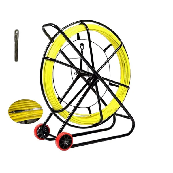 China High - Quality Fiberglass Cable Threader, Steel Core Pipe Threader for Power and Telecom Pipelines, Optical Fiber Perforator & Lead - in Device photo-5