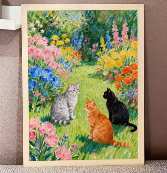 Watercolor Pet Portrait for Home Decor - Acid-Free 300gsm Paper photo-5