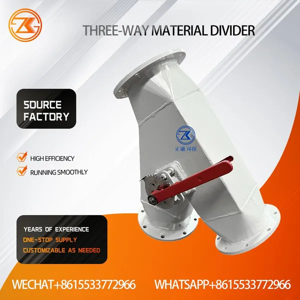 Three-way Diverter Valve, Stainless Steel Three-way Diverter, Pneumatic Diverter Valve, Y-type Valve photo-5