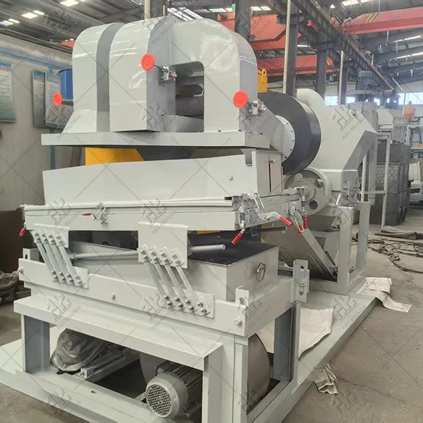 Dust-free Scrap Wire Chopping Line With Electrostatic Separator Harness Wire Recycling Machinery