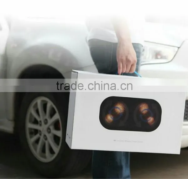 Kneading Neck Back Shoulder Massager With Heat Waist Leg Massage Massager Pillow for Car Home photo-6