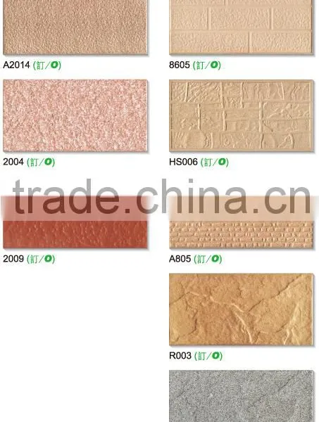 300x600mm Glazed Porcelain Stone-like Outside Wall Selection Tile Design photo-5