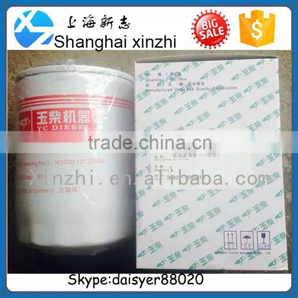 Yuchai Engine Part M3000-1012240A-937 Oil Filter