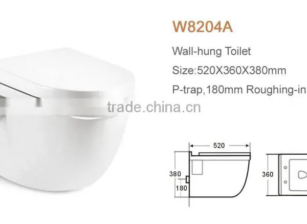 Wall Mounted WC Toilet photo-2