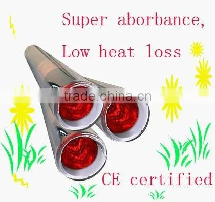 High Quality Low Cost Three Targets Solar Evacuated Tube