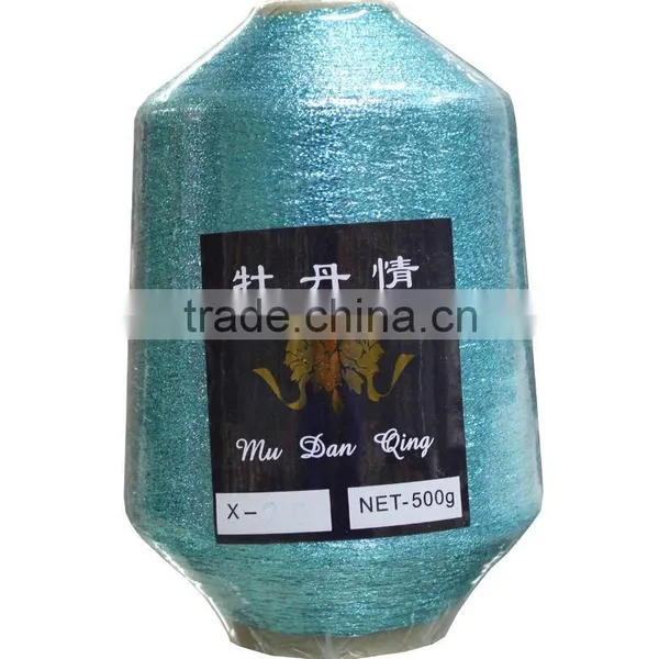 Green MX Type Metallic Yarn