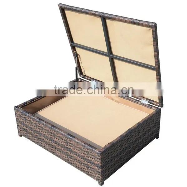 Multifunction New Design Double Outdoor Living Garden Daybed Philippines Bamboo And Rattan Furniture photo-6
