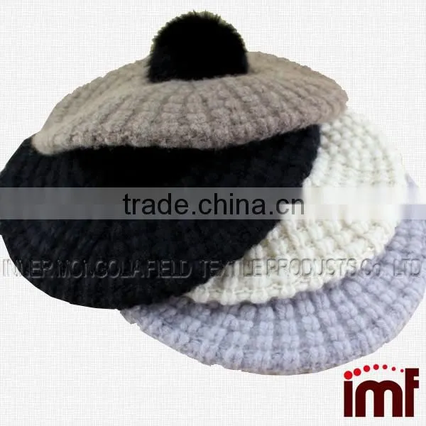 Knit French Beret Hat Pattern photo-3