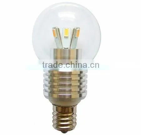 Promotional Round Shape Bulb Led Light E17 E14 Led Candle Lamp Light photo-3
