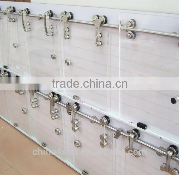 the Bedroom Creative Sliding Wooden Door Roller photo-6