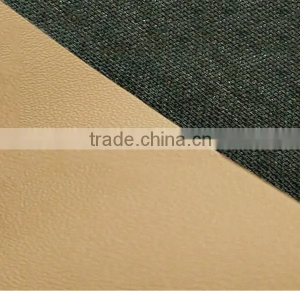 Giant Pebble Grain Polyester Pvc Artificial Leather for Shoes Cars Sofa photo-4
