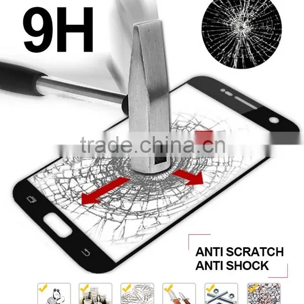 2016 Perfect Silk Print Colors Full Cover Screen Protector For Samsung Galaxy S7 Edge Curved Tempered Glass. photo-6