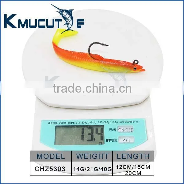 Eel Sea Fishing Lures 120mm/150mm/200mm Cod/Pollock/Bass/Mackerel photo-3
