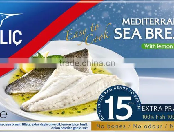 Mediterrananean Sea Bream With Lemon and Basil