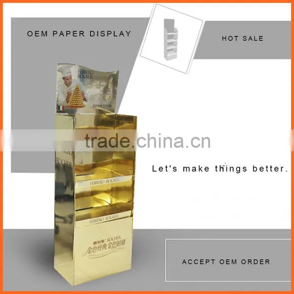 Paper Display Stand Large e Paper Display With Logo Cardboard Display Rack photo-2
